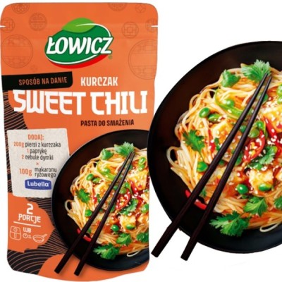 Łowicz PASTA DO SMAŻENIA SWEET CHILI 100g 2 porcje na
