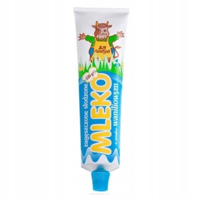 MLEKO ZAGĘSZCZONE słodzone W TUBCE WANILIOWE Wanilia 150G 1