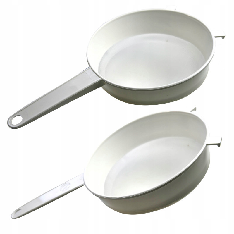 SITO SITKO PLASTIKOWE CEDZAK BARDZO GĘSTE BIAŁE do filtracji fi250 mm 25cm