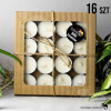 SOJOWE PODGRZEWACZE tealight WINO ŻURAWINOWE 16szt SOJOWE PODGRZEWACZE tealight WINO ŻURAWINOWE 16szt