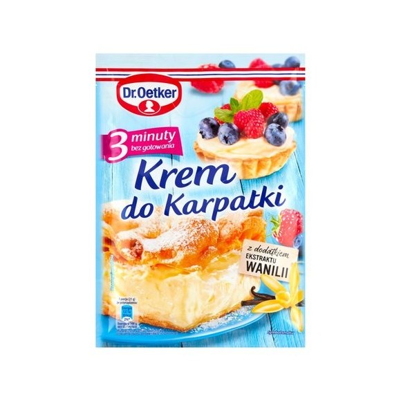 DR.OETKER KREM DO KARPATKI 115g 3 minuty bez gotowania
