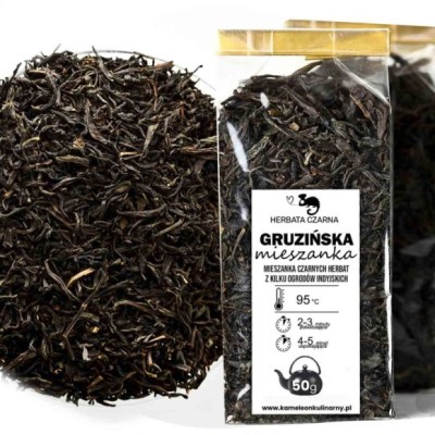 KAMELEON KULINARNY HERBATA CZARNA naturalna GRUZIŃSKA
