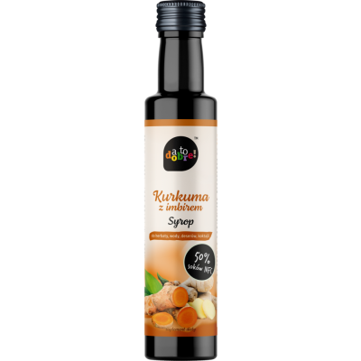 A to Dobre! SYROP KURKUMA Z IMBIREM z dodatkiem VIT C 250ML