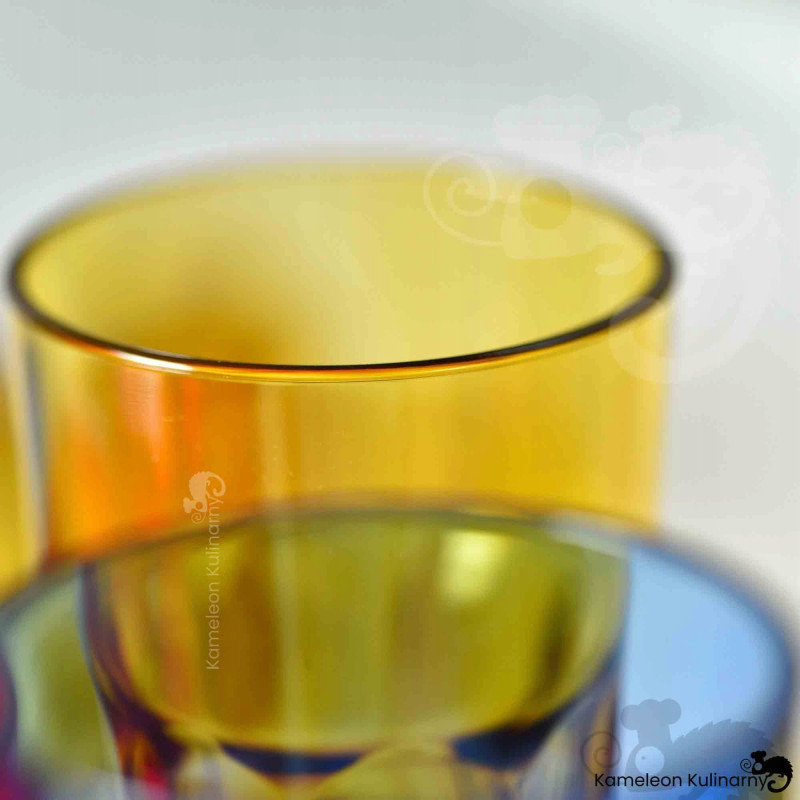 SZKLANKA Z POLIWĘGLANU nietłukąca BRĄZOWA 360ml