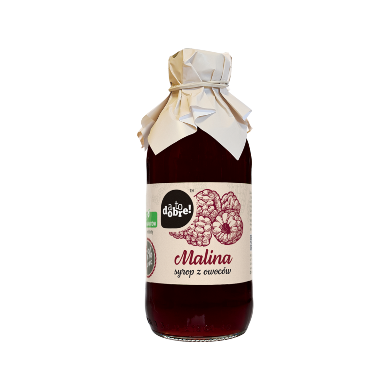 A to Dobre! Syrop 100% MALINA 330ml