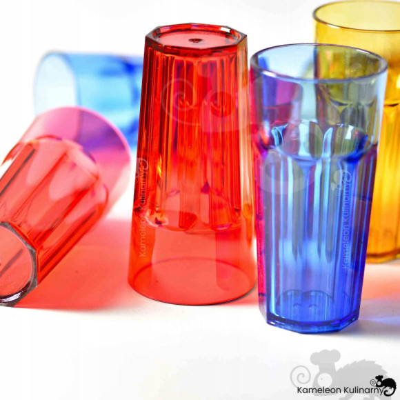 SZKLANKA Z POLIWĘGLANU nietłukąca BRĄZOWA 360ml SZKLANKA Z POLIWĘGLANU nietłukąca BRĄZOWA 360ml