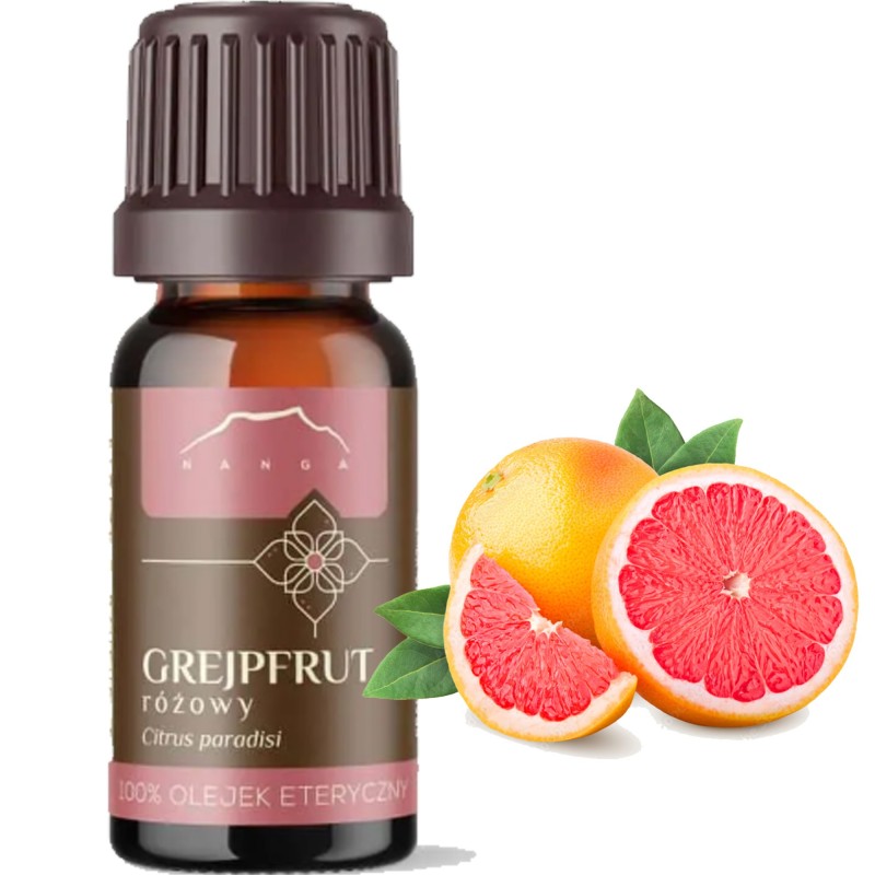 Nanga OLEJEK ETERYCZNY 100% GREJPFRUT RÓŻOWY 10ml grapefruit