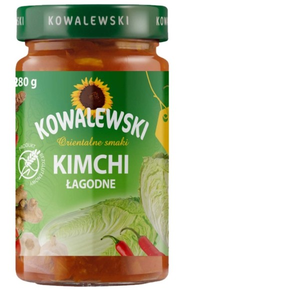 Kowalewski KIMCHI ŁAGODNE BEZGLUTENOWE 280g