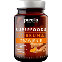 PURELLA Superfoods KURKUMA 60 kaspsułek wsparcie: TRAWIENIE