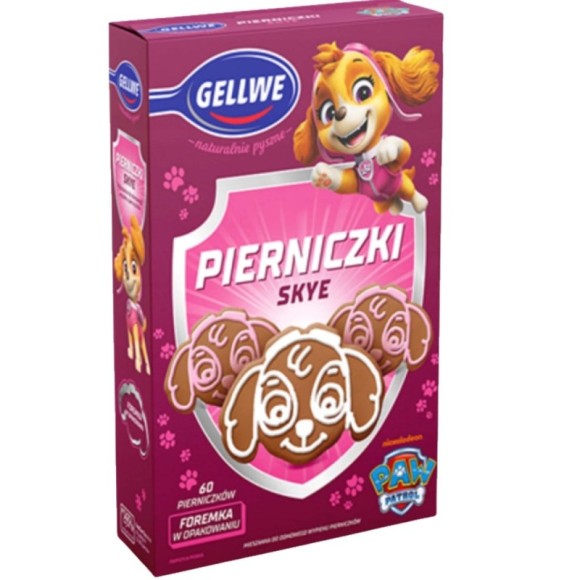 Gellwe Pierniczki mieszanka do wypieku Psi Patrol Skye 350g