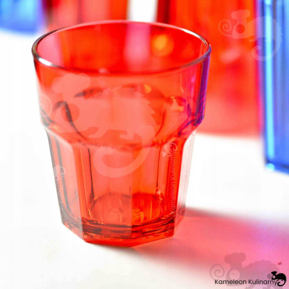 SZKLANKA Z POLIWĘGLANU poliwęglan nietłukąca CZERWONA CZERWIEŃ 250ml 0,25L SZKLANKA Z POLIWĘGLANU poliwęglan nietłukąca CZERWONA CZERWIEŃ 250ml 0,25L