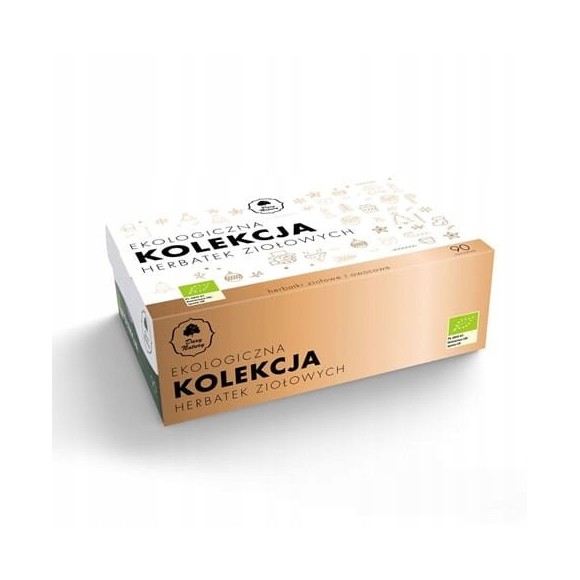 DARY NATURY Kolekcja herbatek Ziołowych EKO 90SZT!