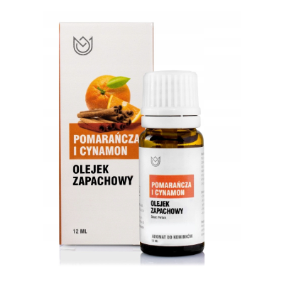 OLEJEK ZAPACHOWY eteryczny POMARAŃCZA CYNAMON 12ml