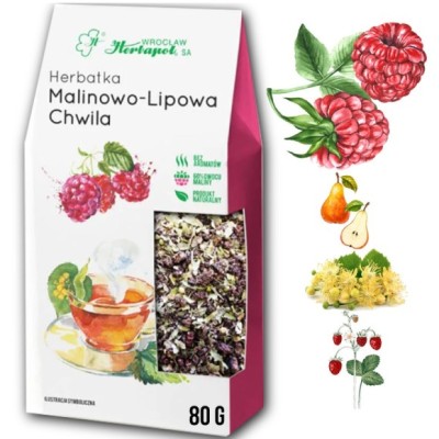Herbapol MALINOWO-LIPOWA CHWILA herbata owocowa