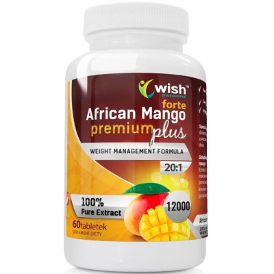 Wish AFRICAN MANGO FORTE plus 60tbl wsparcie ODCHUDZANIE