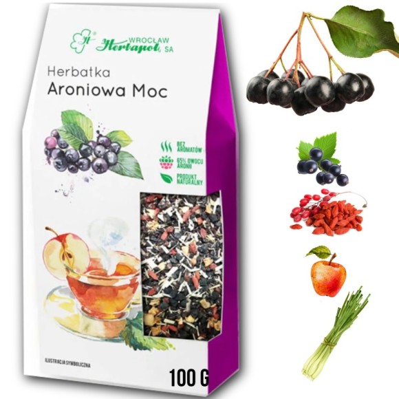 Herbapol ARONIOWA MOC aronia porzeczka goji jabłko trawa