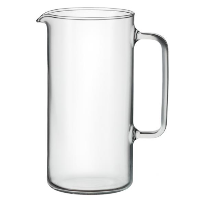 DZBANEK SZKLANY żaroodporny CYLINDER 1L (1000ml) na napoje