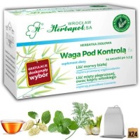 Herbapol WAGA POD KONTROLĄ zioła 24 saszetki 60G