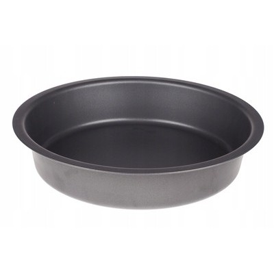 FORMA BLACHA DO PIECZENIA okrągła średnica 260mm SZARA snb