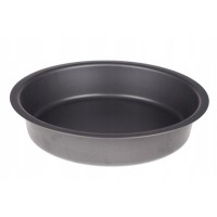 FORMA BLACHA DO PIECZENIA okrągła średnica 260mm SZARA snb
