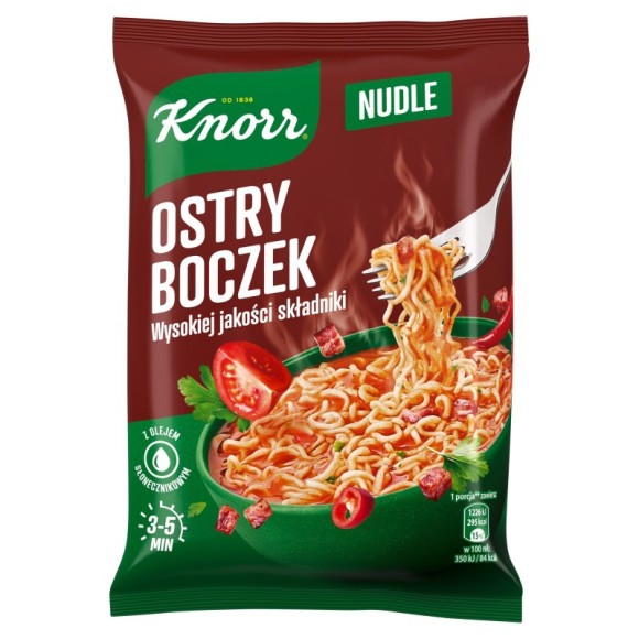 KNORR - NUDLE - OSTRY BOCZEK 63g