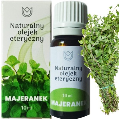 NATURALNY OLEJEK eteryczny MAJERANEK majerankowy 10ml