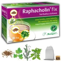 RAPHACHOLIN FIX ziołowa herbatka na trawienie 20 saszetek