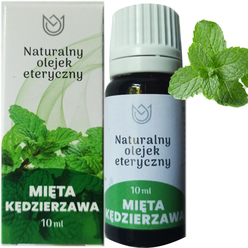 NATURALNY OLEJEK eteryczny MIĘTA KĘDZIERZAWA 10ml Naturalne