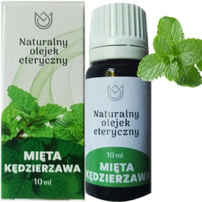 NATURALNY OLEJEK eteryczny MIĘTA KĘDZIERZAWA 10ml Naturalne