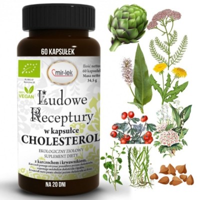 MIR-LEK LUDOWE RECEPTURY W KAPSUŁCE CHOLESTEROL Karczoch