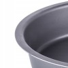 FORMA BLACHA DO PIECZENIA okrągła średnica 260mm SZARA snb