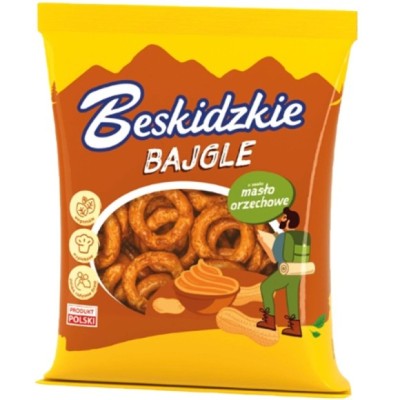 BESKIDZKIE BAJGLE smak KREM pasta Z ORZECHÓW 200g wegańskie