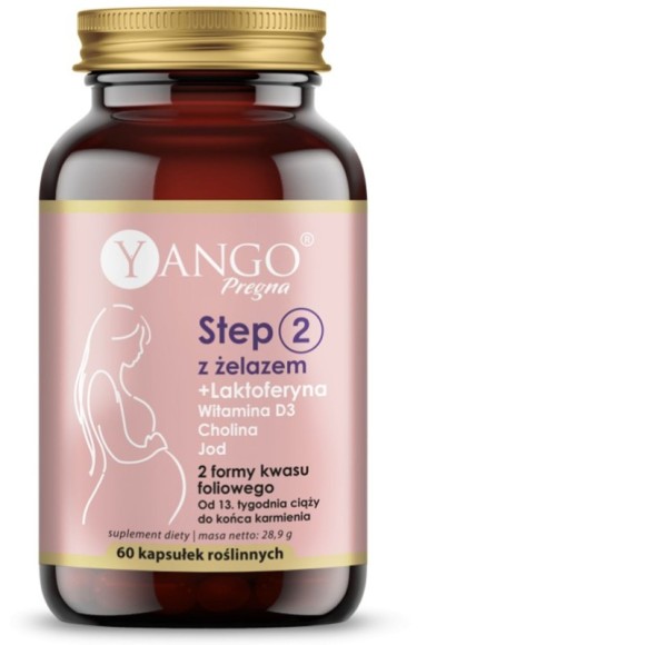Yango PREGNA STEP 2 ŻELAZO Z ŻELAZEM 60kps wsparcie: CIĄŻA