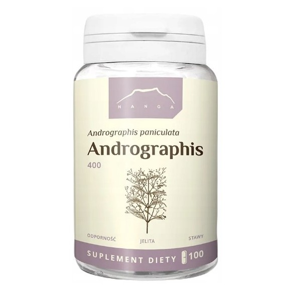 NANGA ANDROGRAPHIS ekstrakt 400MG 100kp wsparcie KATAR