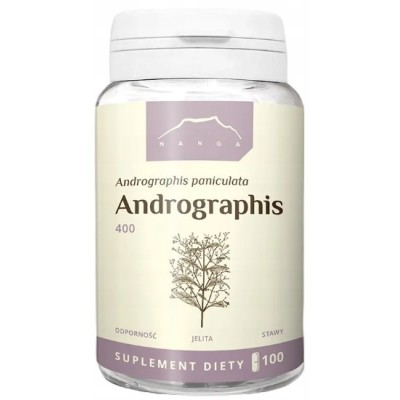 NANGA ANDROGRAPHIS ekstrakt 400MG 100kp wsparcie KATAR