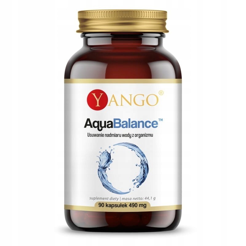Yango AQUABALANCE 490mg wsparcie NADMIAR WODY KONTROLA WAGI