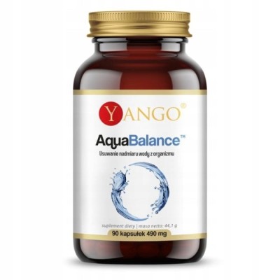 Yango AQUABALANCE 490mg wsparcie NADMIAR WODY KONTROLA WAGI