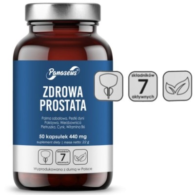 YANGO Panaseus ZDROWA PROSTATA 50kaps Palma Sabałowa