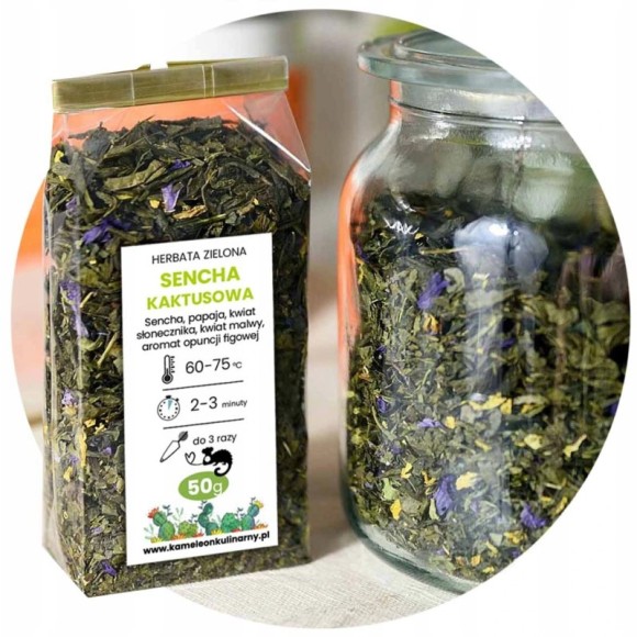 ZESTAW PREZENTOWY DUŻY zielona herbata AROMATYZOWANA 10x50