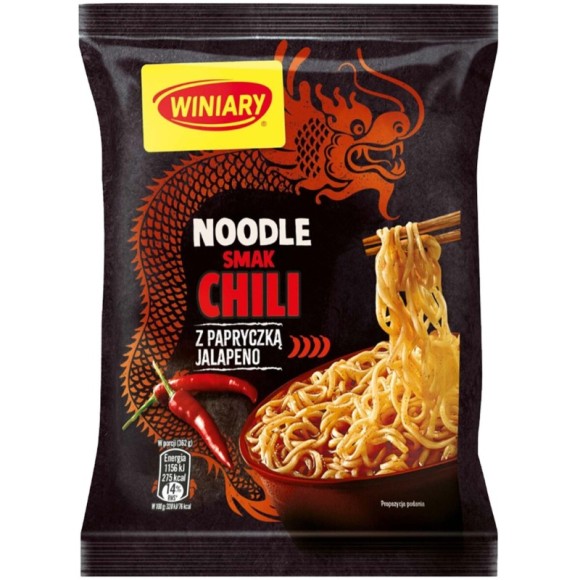 Winiary NOODLE smak CHILLI Z PAPRYCZKĄ JALAPENO 62g
