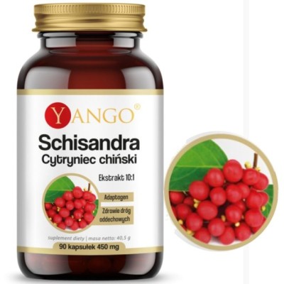 Yango SCHISANDRA CYTRYNIEC CHIŃSKI Adaptogen wsparcie