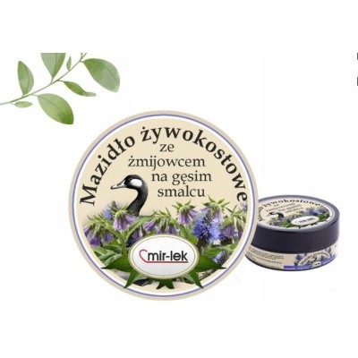 MAZIDŁO ŻYWOKOSTOWE ZE ŻMIJOWCEM NA GĘSIM SMALCU