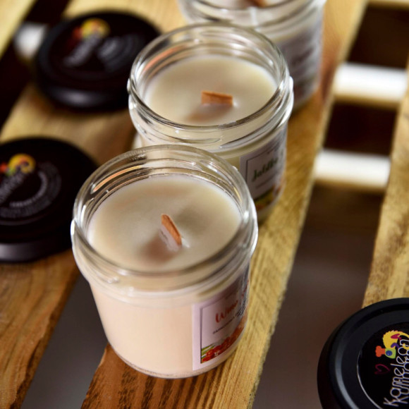 ŚWIECA SOJOWA 120ml 30h JABŁKO Z ORZECHAMI cudowna ŚWIECA SOJOWA 120ml 30h JABŁKO Z ORZECHAMI cudowna