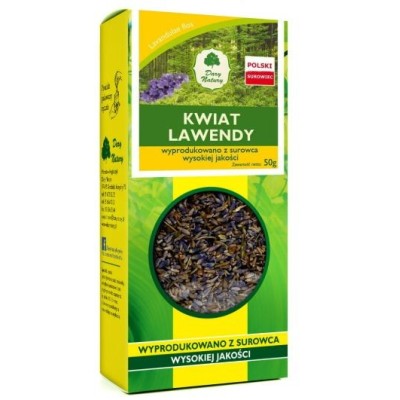 LAWENDA KWIAT suszone kwiaty LAWENDY susz 50g NA SEN MOLE