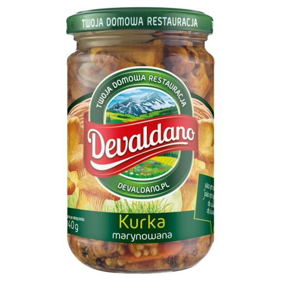 DEVALDANO - KURKA MARYNOWANA 275G / słoik