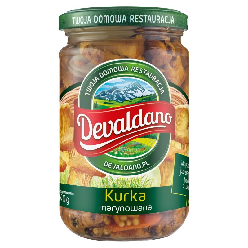 DEVALDANO - KURKA MARYNOWANA 275G / słoik