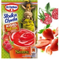 Dr.Oetker Shrek KISIEL smak OGRODOWE OWOCE Malina Truskawka