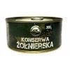 KONSERWA WOJSKOWA ŻOŁNIERSKA 300g 0,3KG MIĘSNA W PUSZCE
