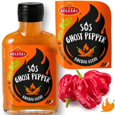 Roleski SOS GHOST PEPPER najostrzejsza papryczka na ziemi