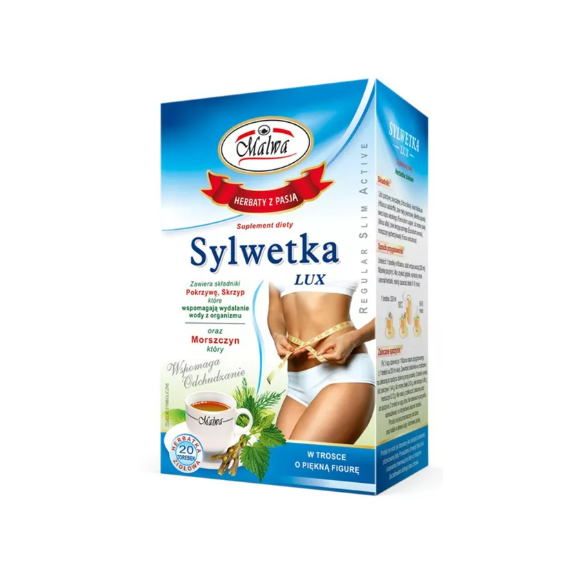 MALWA herbata ziołowa SYLWETKA LUX odchudzanie x20